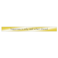 Happiness Is Only Real When Shared