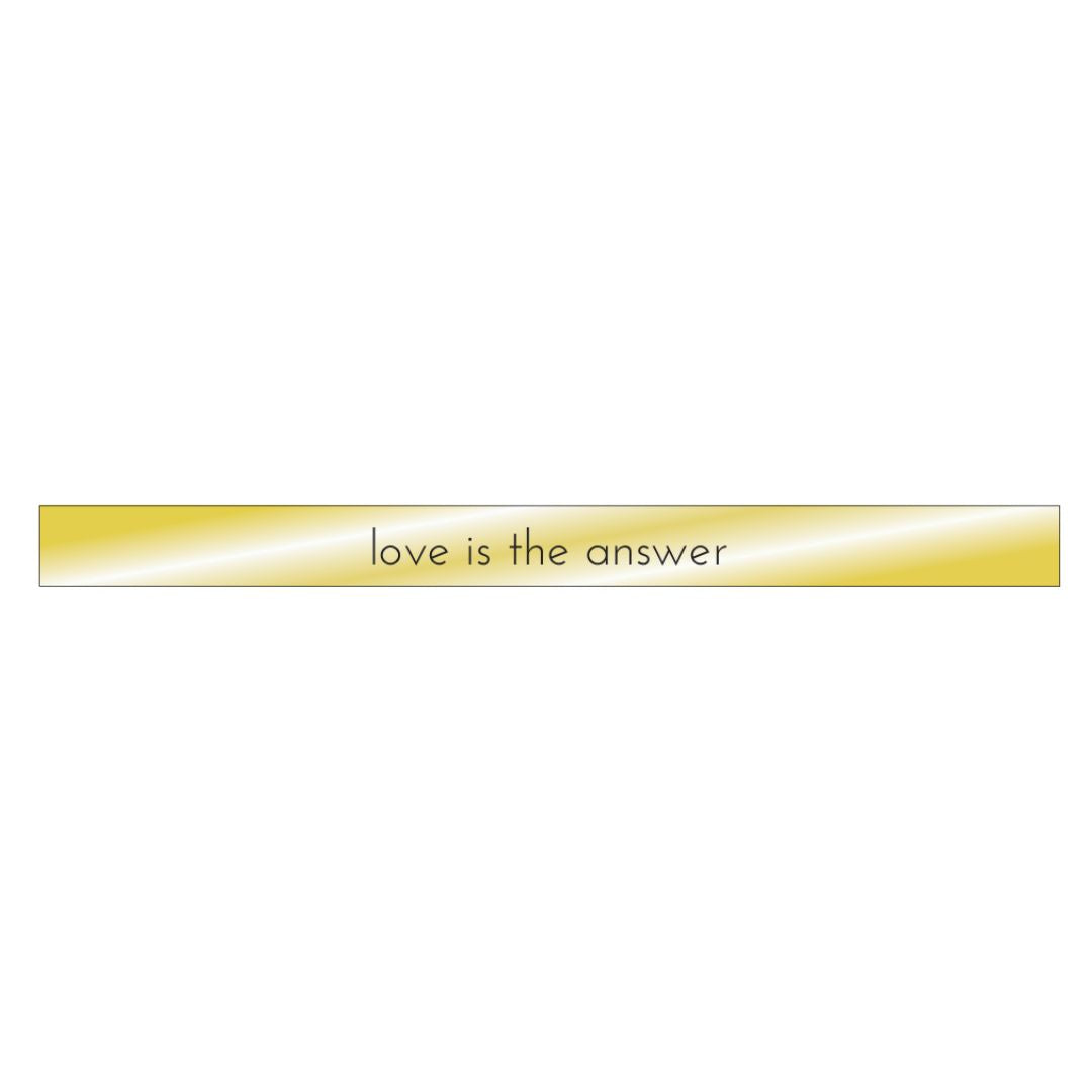 Love Is The Answer