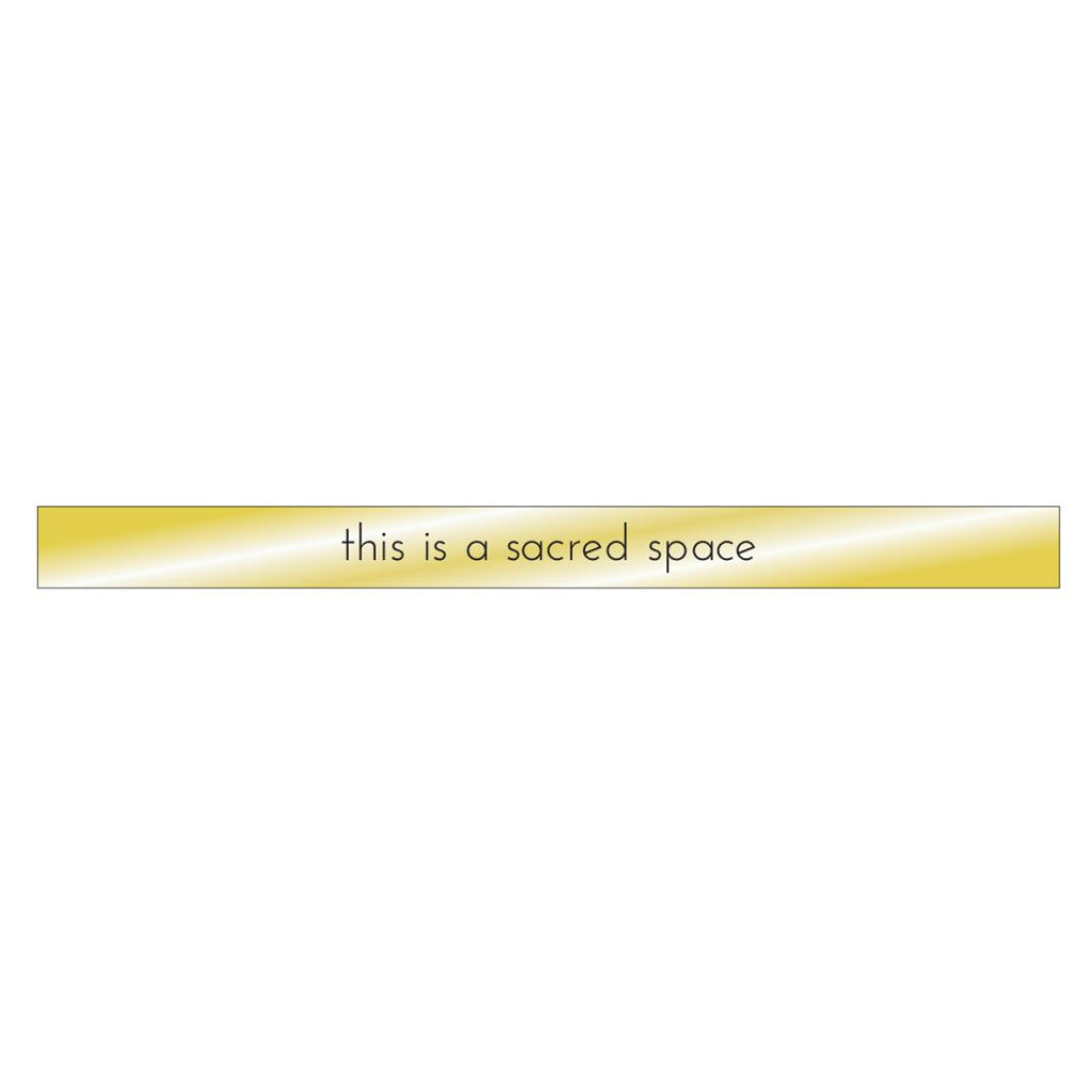 This Is A Sacred Space