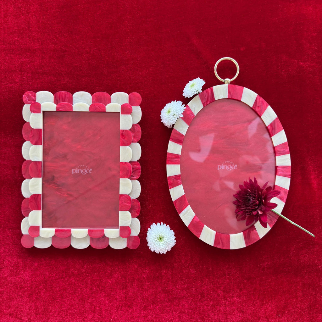 Porta Retrato Vermelho