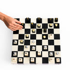 Tabuleiro La Nuit Rouge - Xadrez/Dama